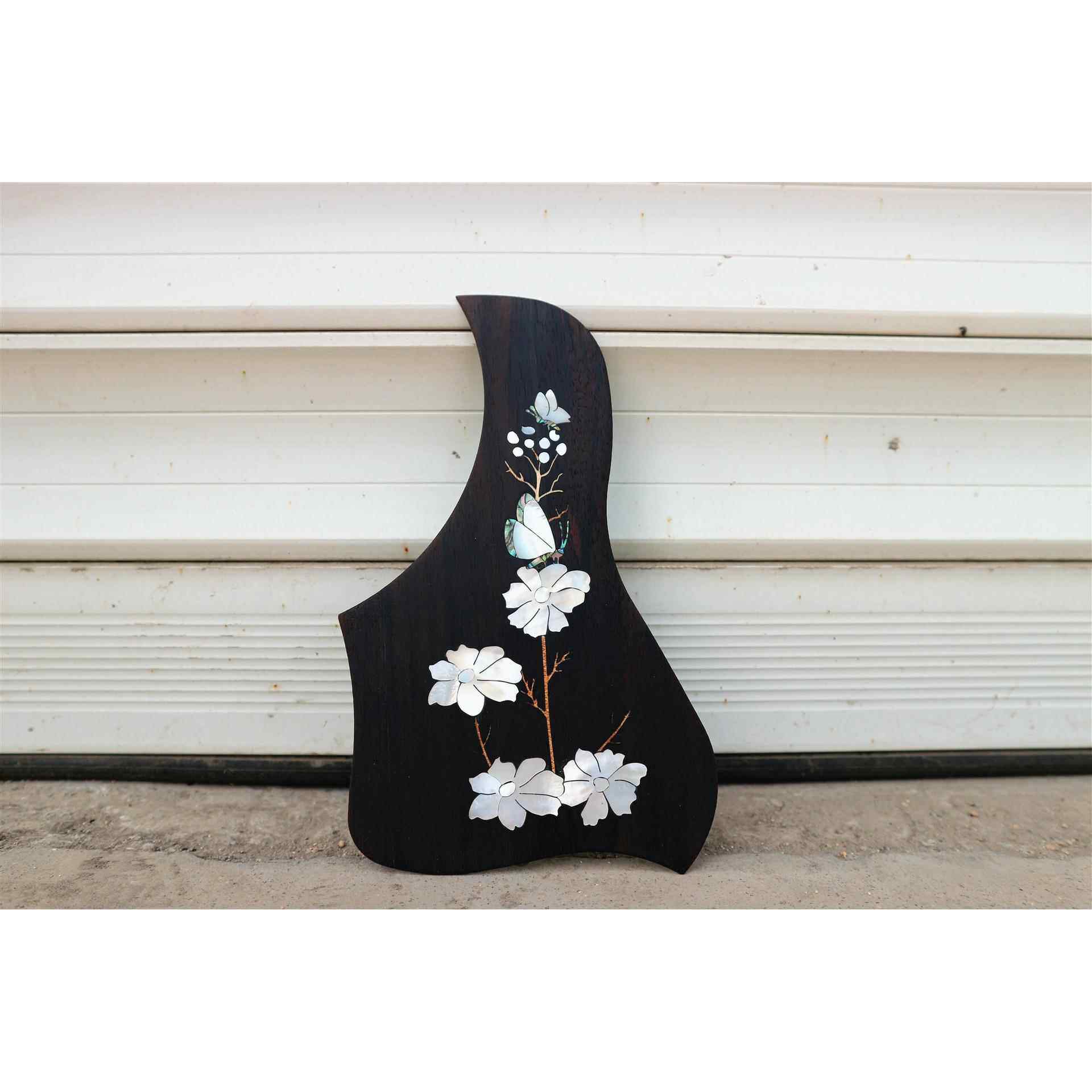 吉他配件民谣古典玫瑰木鲍鱼贝珍珠贝亚克力珍珠板镶嵌护板