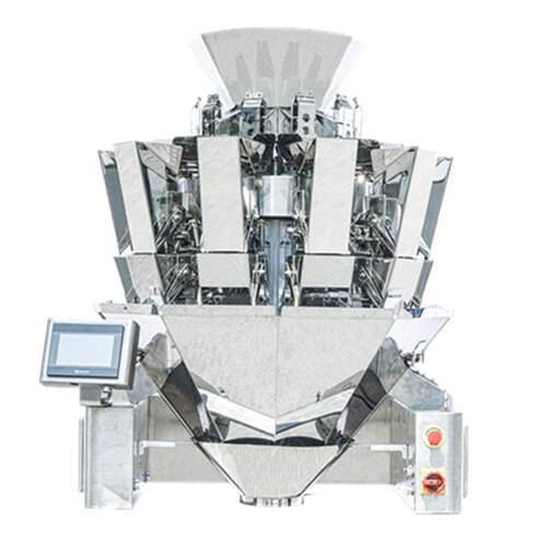 衡迅实惠自动多头电脑组合秤 鱼饵智能称重检测包装机设备 电子秤
