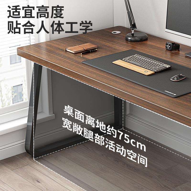 简约现代简易办公室办公桌椅组合职员单人家用学生书桌台式电脑桌