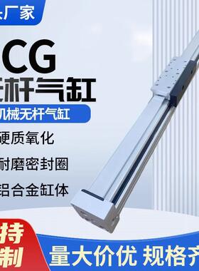 FESTO型机械式导轨无杆气缸DGC-40-400-600-800-900-1000-G-PPV-A