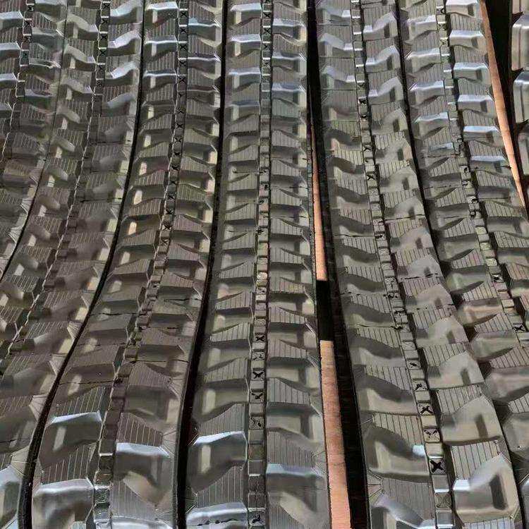 挖掘机履带胶 沃尔沃EC290B筋履带胶块 橡胶履带输送带 全车配件