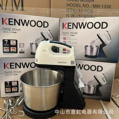 家用电动台式打蛋器 带不锈钢桶搅拌搅蛋机 打奶油烘焙蛋糕和面机