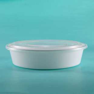 标准2000ml一次性餐盒加厚透明打包盒黑色外卖盆龙虾火锅酸菜鱼盆