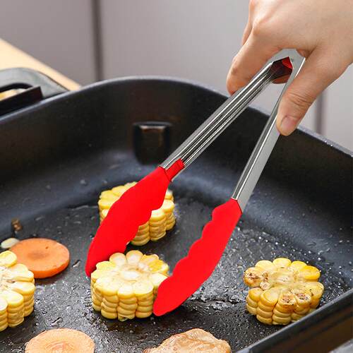 High-quality Kitchen Food Tongs for Home Use, Suitable for B