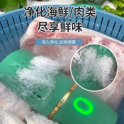 洗菜机果蔬净化器无线去农残果蔬肉消毒净化器家用自动胶囊清洗机