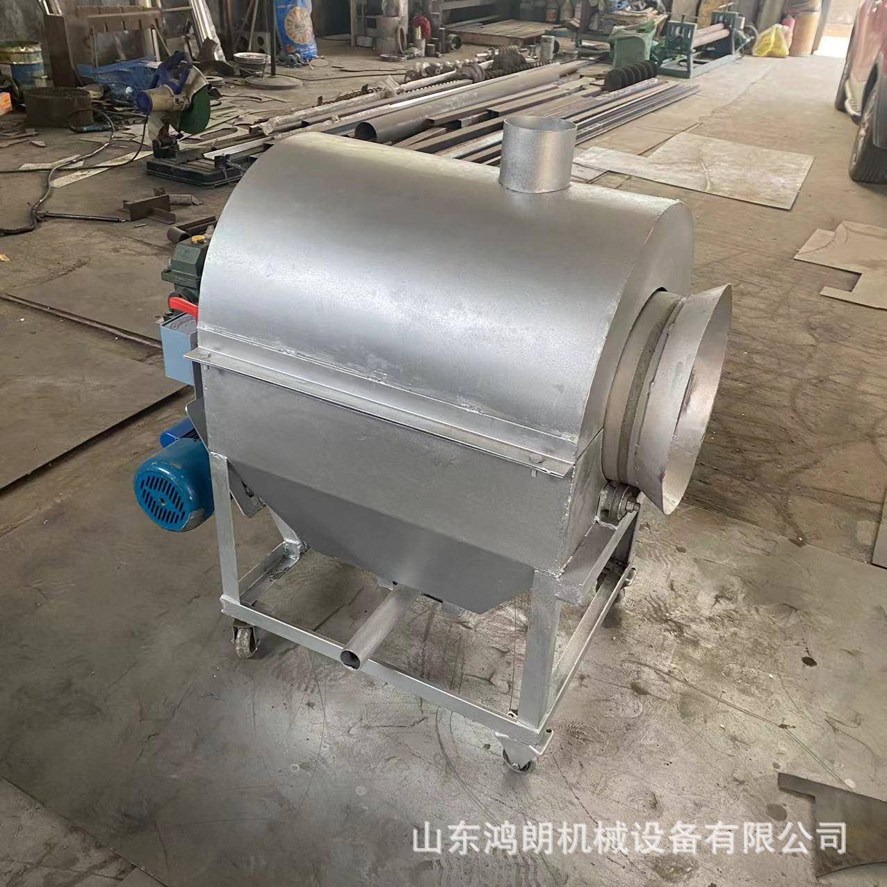 小型滚筒炒瓜子仁机多功能燃气电金属加工件/五金加工