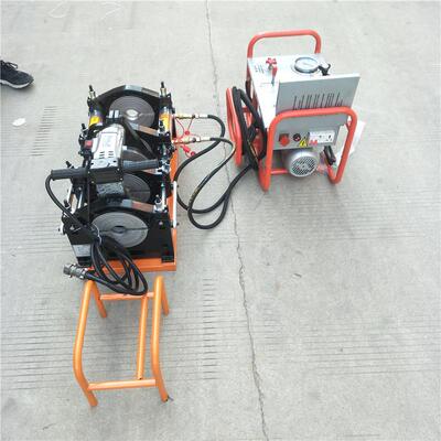 50-200双柱手动热熔对接焊机 四环双柱PE管液压热熔对接焊机