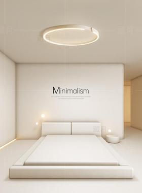 卧室灯简约现代主e吸顶灯创d意wz6006-1客厅灯l餐厅房间2024新款
