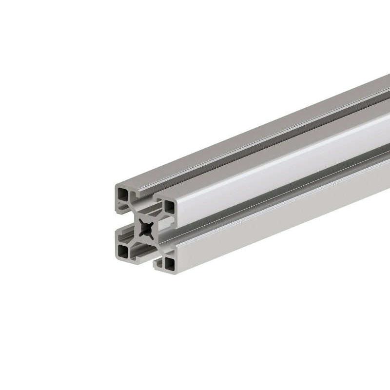 金甫欧标4040工业铝型材 流水线框架鱼缸架铝合金材40x40现货