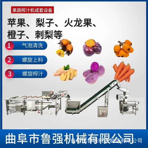 果汁饮料榨汁机大型苹果果蔬渣汁分离机火龙果粉碎榨汁机