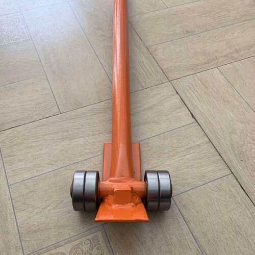带轮子撬棍轴承撬棒起重撬杠搬运起重工具设备移位器承重滑轮凯力