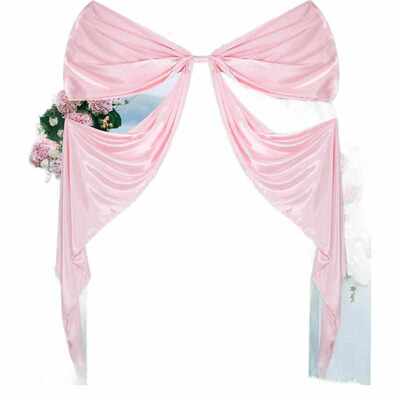 气氛婚礼布置coquette婚庆粉色装饰新品生日派对超大蝴蝶结