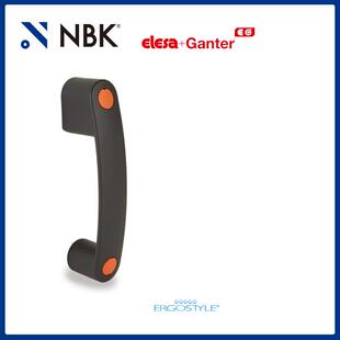 灰黑色亚光饰面 NBK 机械零件 手柄高科技聚合体 桥式 ELESA EBR.