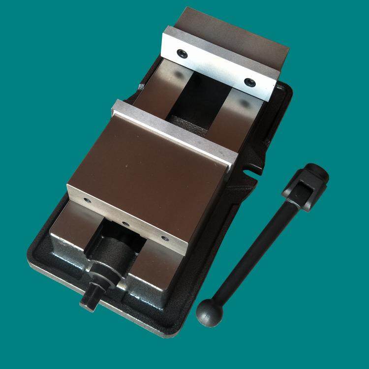 精密机用虎钳 CNC重型4寸5寸6寸8寸角固式铣床专用平口钳6寸无底