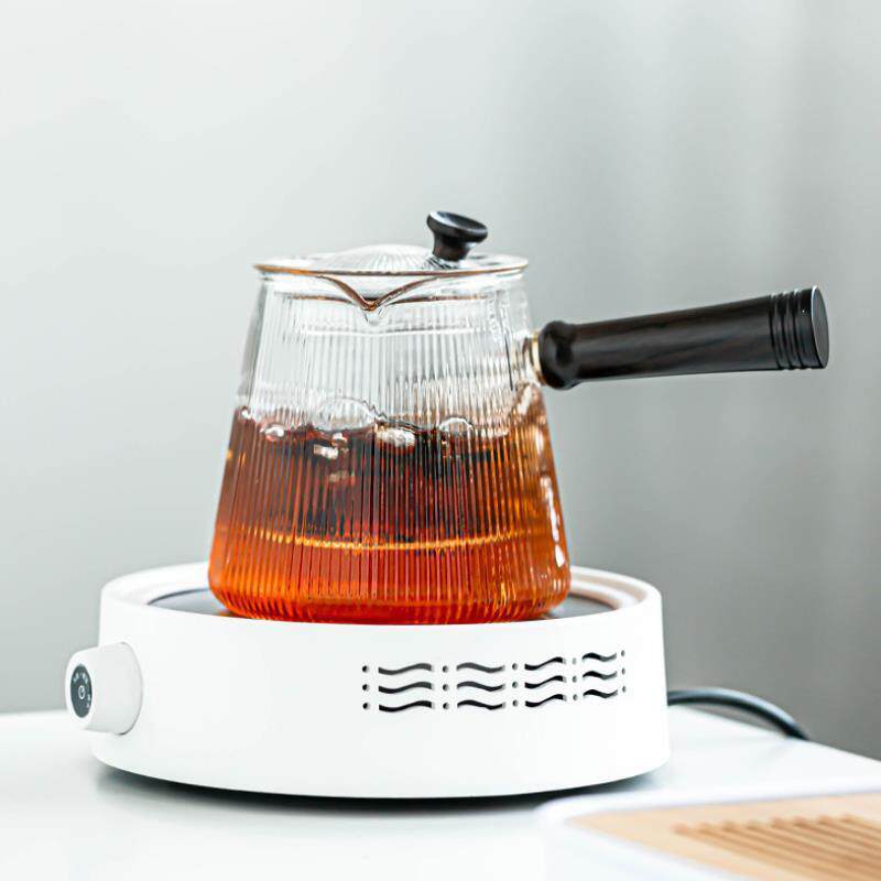 电陶炉煮茶玻璃茶具花茶壶套装蒸煮茶器煮茶炉茶水泡茶壶工夫茶