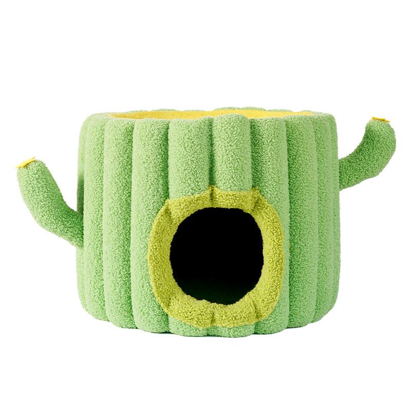 仙人掌麻垫桶猫咪可爱仙人掌麻垫桶耐抓耐磨麻垫猫抓板简约田园风