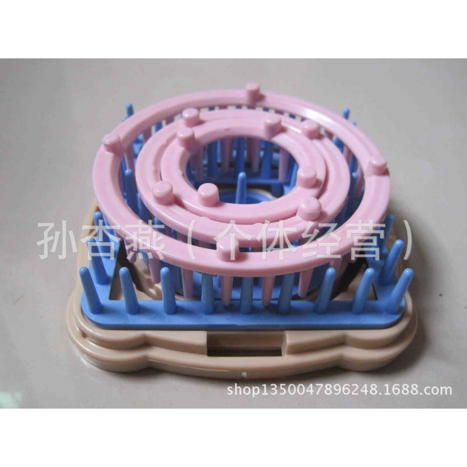 品diy毛线手工编织器花网房间编织工具 方形毛线编花器