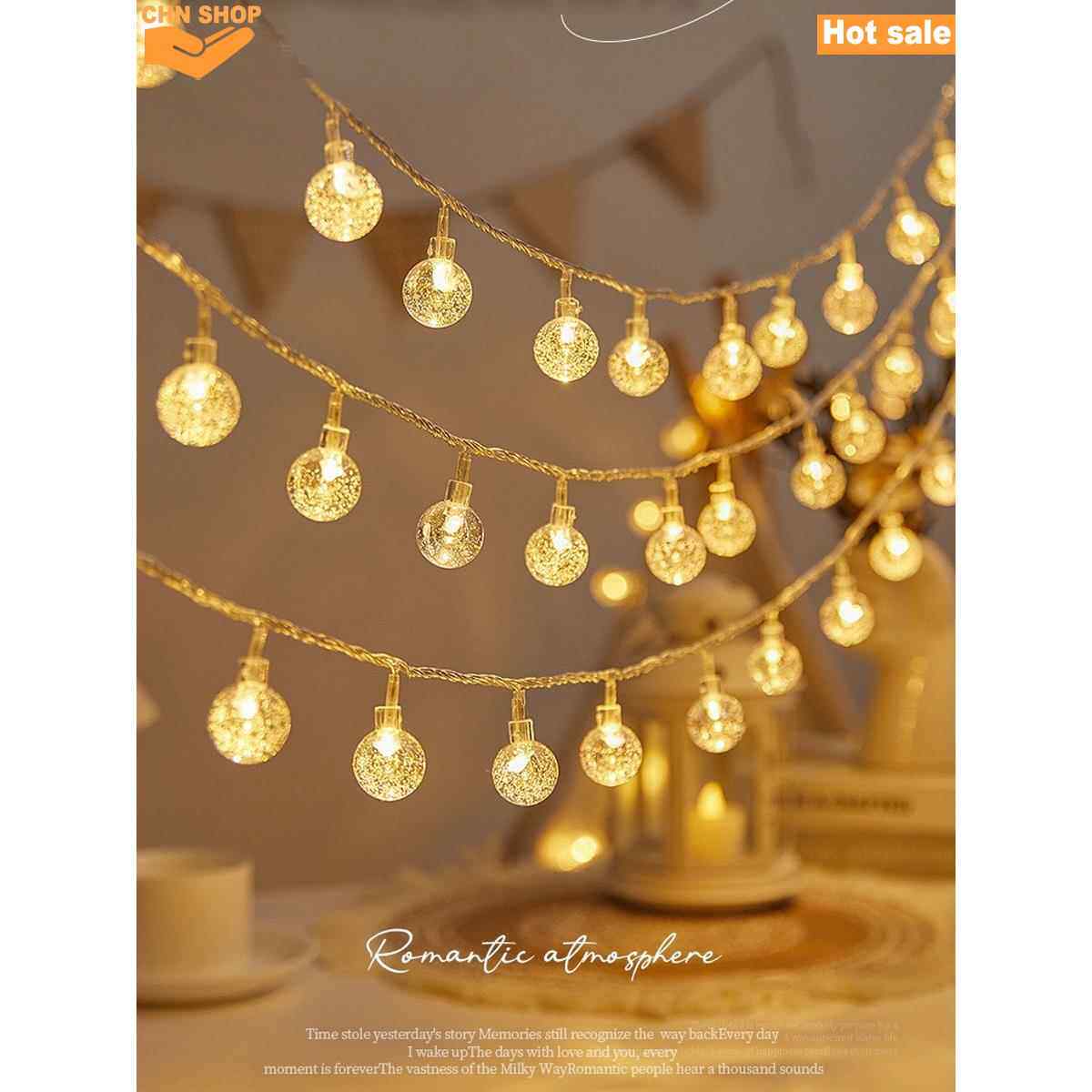 LED Star Fairy String Lights Party&Christmas Decoration