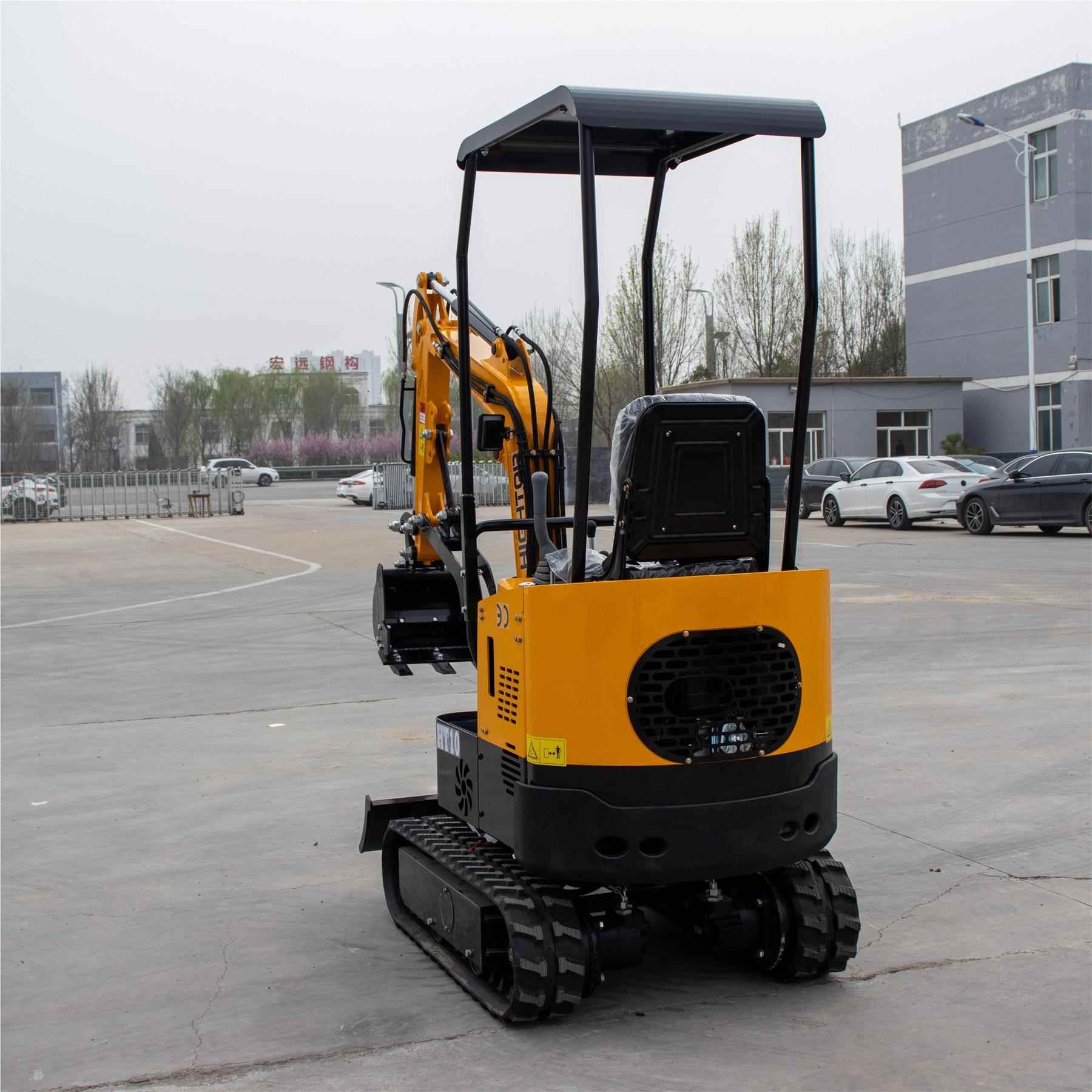 山东挖机出口菲挖律宾小型1机0挖1000 kg农用挖10B履带机 大棚室