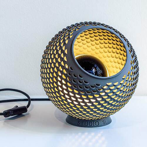 新款3D打印台灯灯罩外壳罩创意吊灯壁灯灯具配件可拆卸灯罩