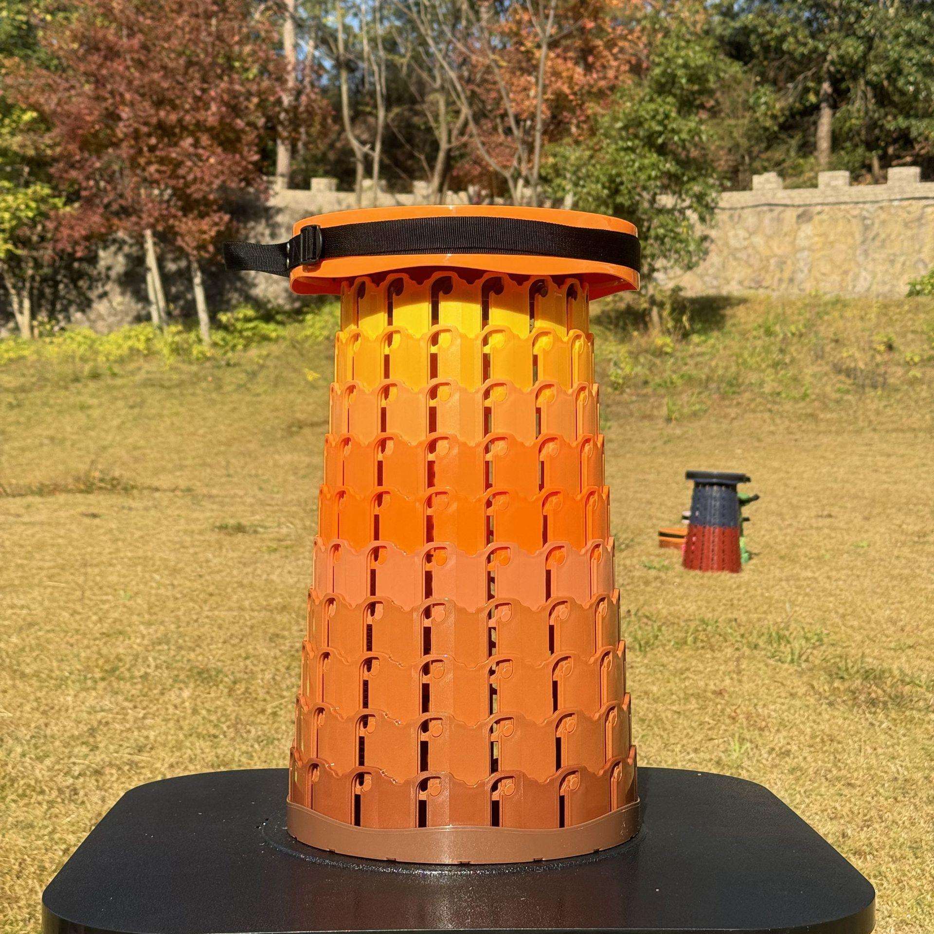 LC01-ZD006大号折叠伸缩凳户外便携式凳子野营凳承重450公斤