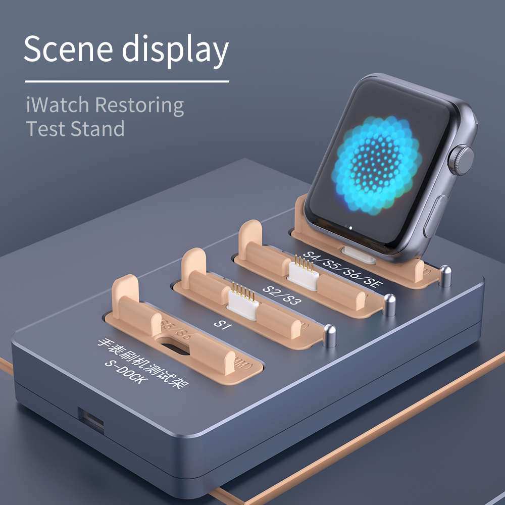 适用手表iWatch S4S5 S6 S3恢复升级系统数据还原感叹restore工具