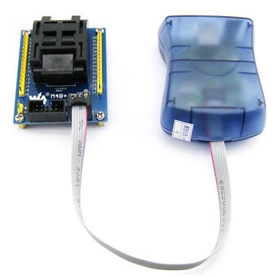 USB AVRISP CH下载器兼容AT AVRISP STK500 采用ISP_6PIN标准接口