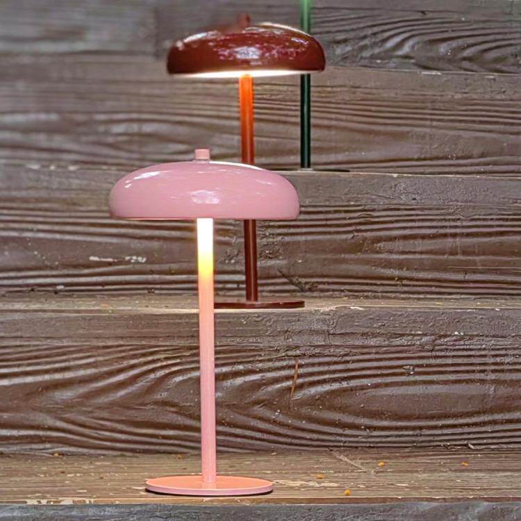 厅现代简约客卧室床头蘑菇ZC202408台灯轻奢氛围感护眼调光灯装饰