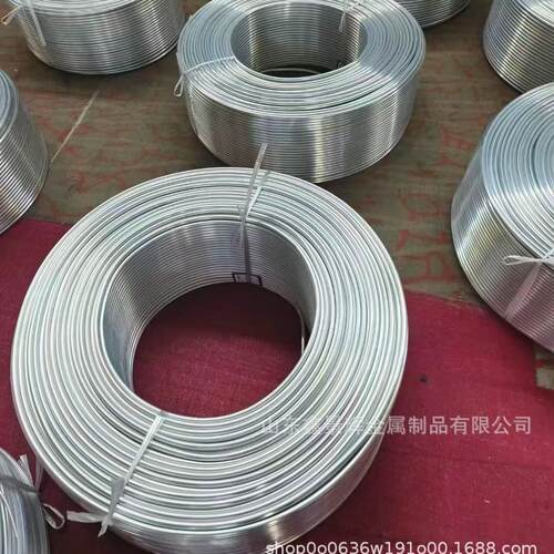 铝盘管6061现货规格齐全 加厚铝盘管 制冷软管空心铝圆管