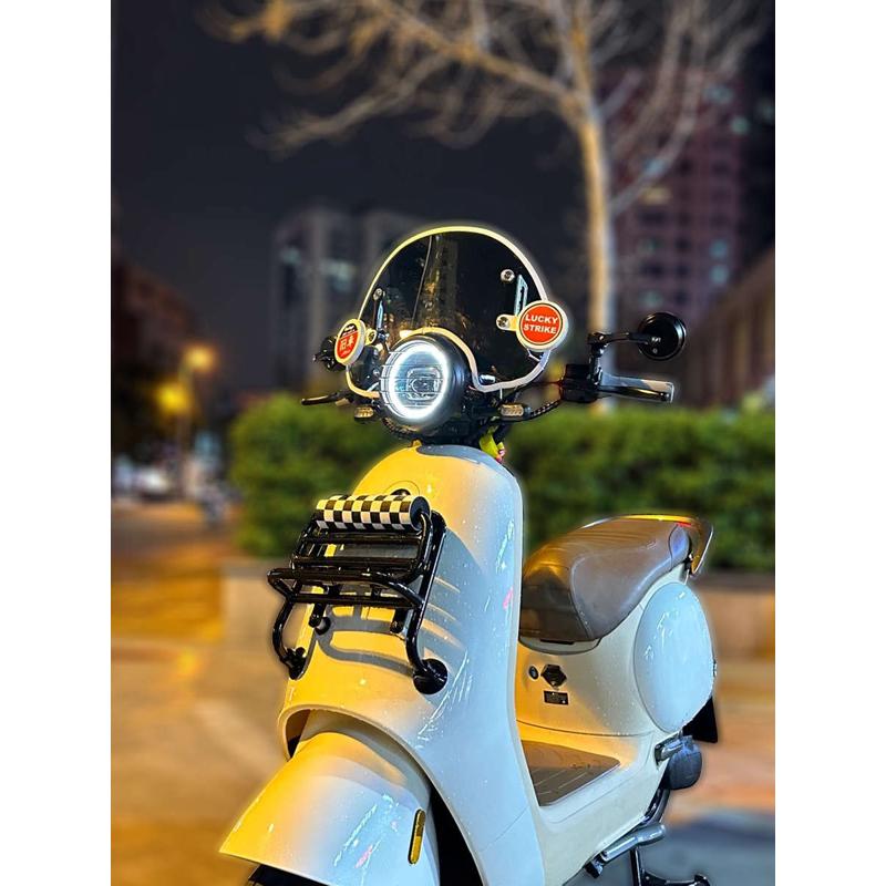 适用9号电动车九号Q80C九号Q85C九号Q90改装前挡风玻璃配件