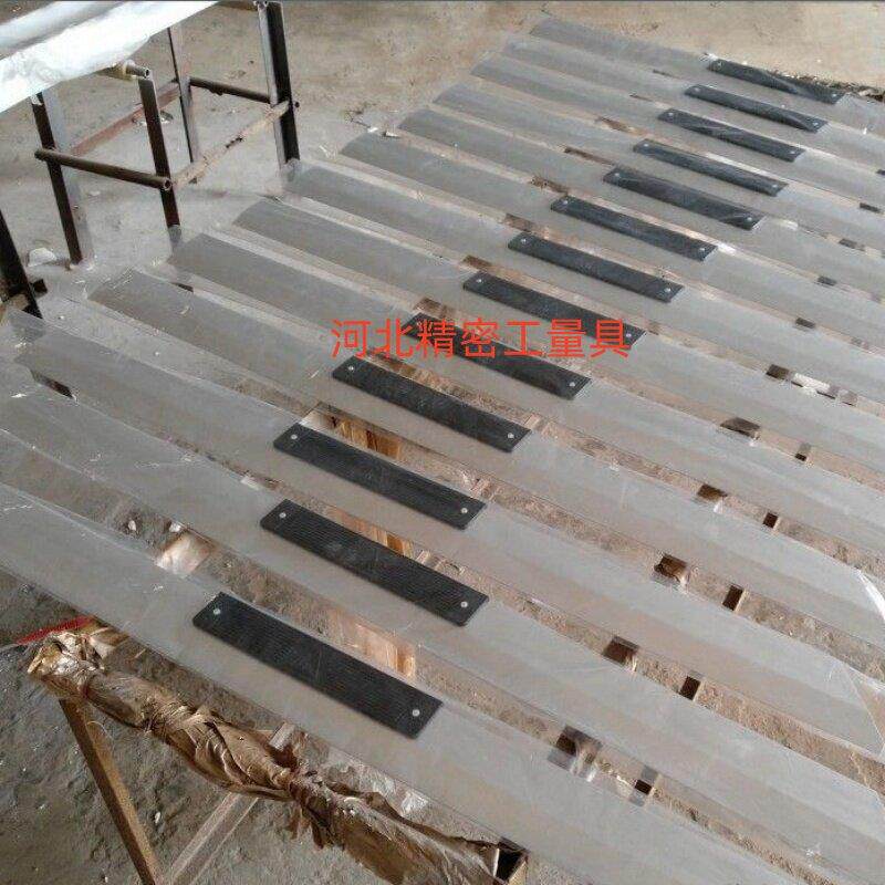 高精度工业刀口尺加厚镁铝合金精密平尺电梯安装碳钢0级测量工具