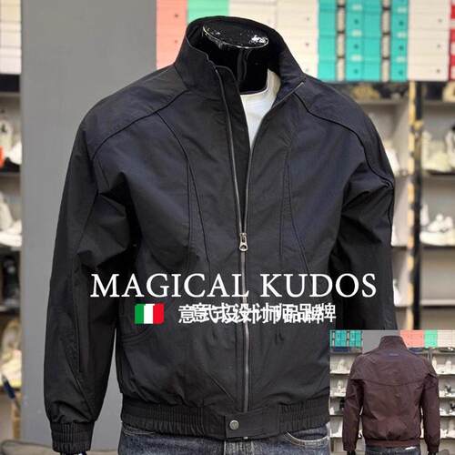 【MK专柜】MAGICAL KUDOS~立领外套男士春秋休闲飞行户外薄款夹克