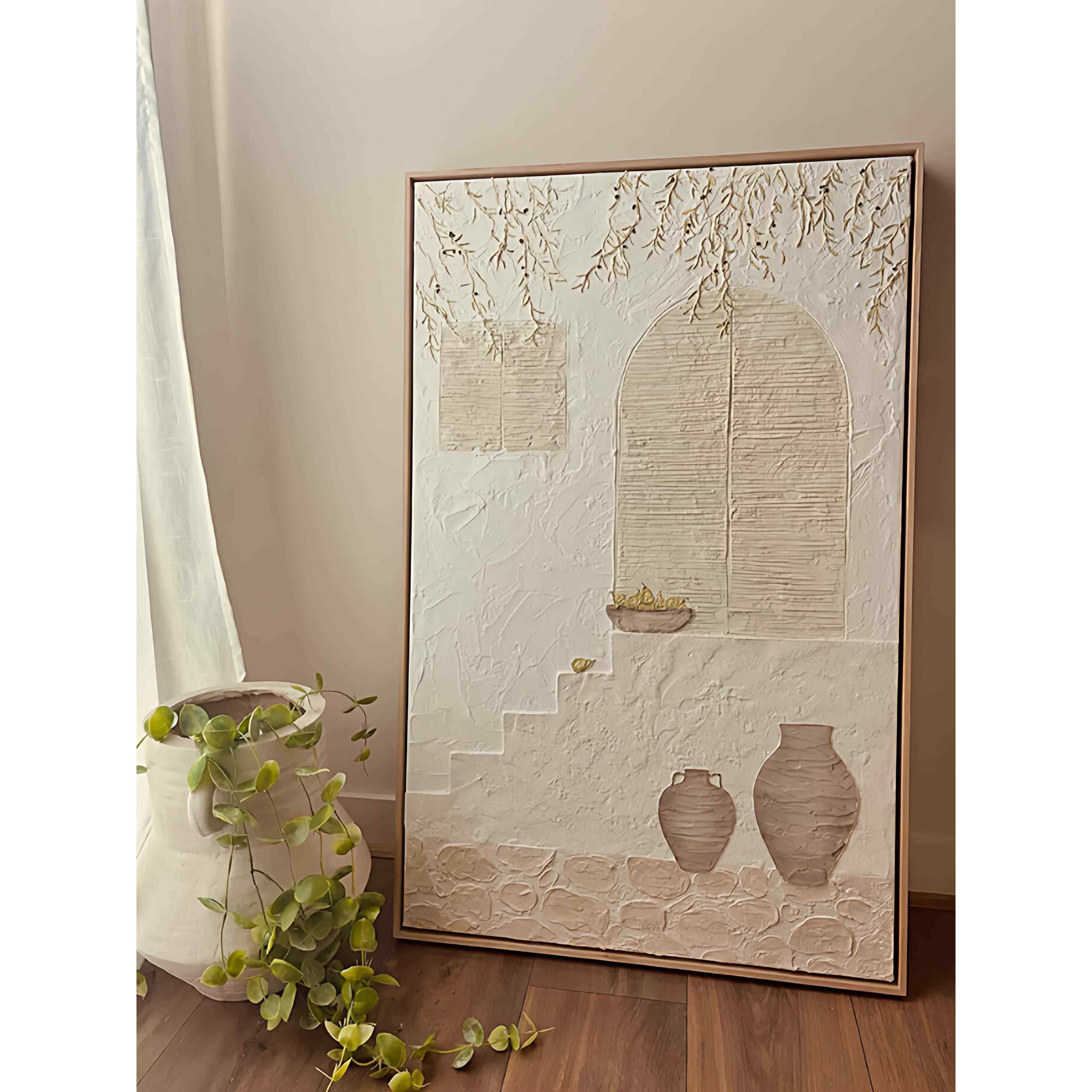 奶油风小众肌理感沙发背景墙装饰画侘寂风抽象客厅玄关走廊挂画,家居饰品,现代装饰画,淘宝优惠券,粉丝福利购,淘宝优惠卷