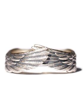 小众冷门戒指女学生党《天使》白铜镀情侣男女对个性创意礼物品复