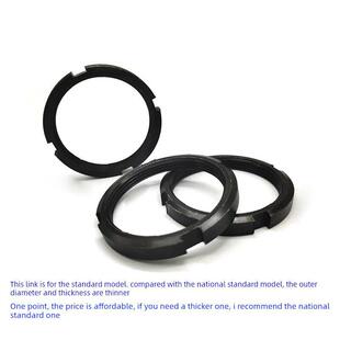 2M45M52 GB812粗牙元 2M30 2M24 圆螺母并帽止退四槽锁紧螺母M20