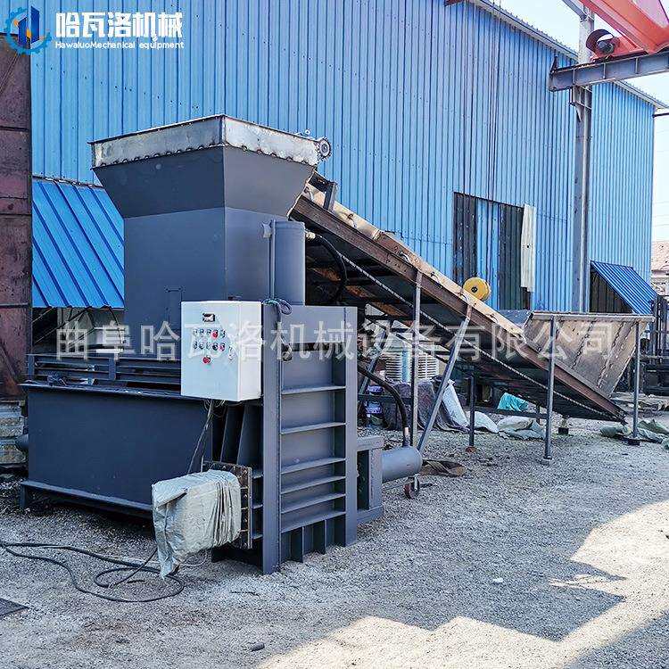 玻璃纤维打包装袋机 纸屑压缩打包机 棉纤维打包装袋机定制