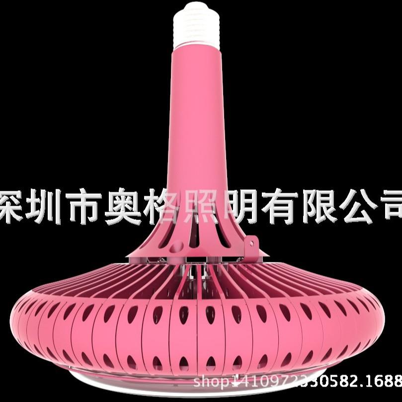 UFO工矿灯led厂房灯车间仓库停车场工业照明100W150W天棚灯E40