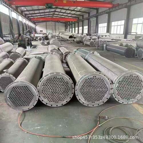 列管式冷凝器实验室固定换热器化工用不锈钢油压降温列管冷凝器