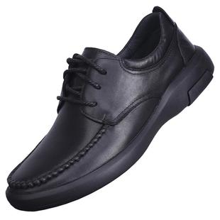 男士 新款 真皮系带新商务休闲皮鞋 贸男鞋 头层牛皮软底 5202春外秋款