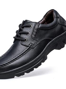 正品45加码棉鞋4加绒647加肥大48真皮特号49冬季50黑色皮鞋大男休