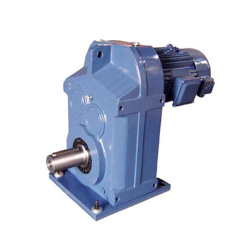 斜齿轮硬齿面减速机F107-55-3KW-4P减速器起动平稳低损耗