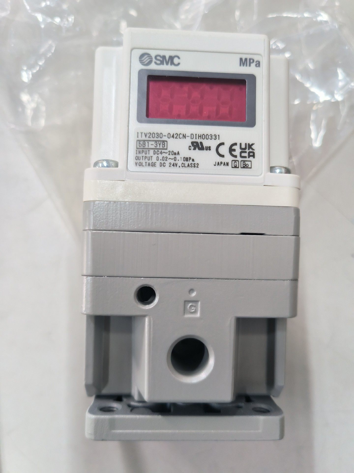 SMC电气比例阀  ITV2030-042CN-DIH003