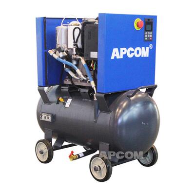 螺杆式干空压机气缩泵非静音永磁SDB-7.5T变频冷机气压机一体空式