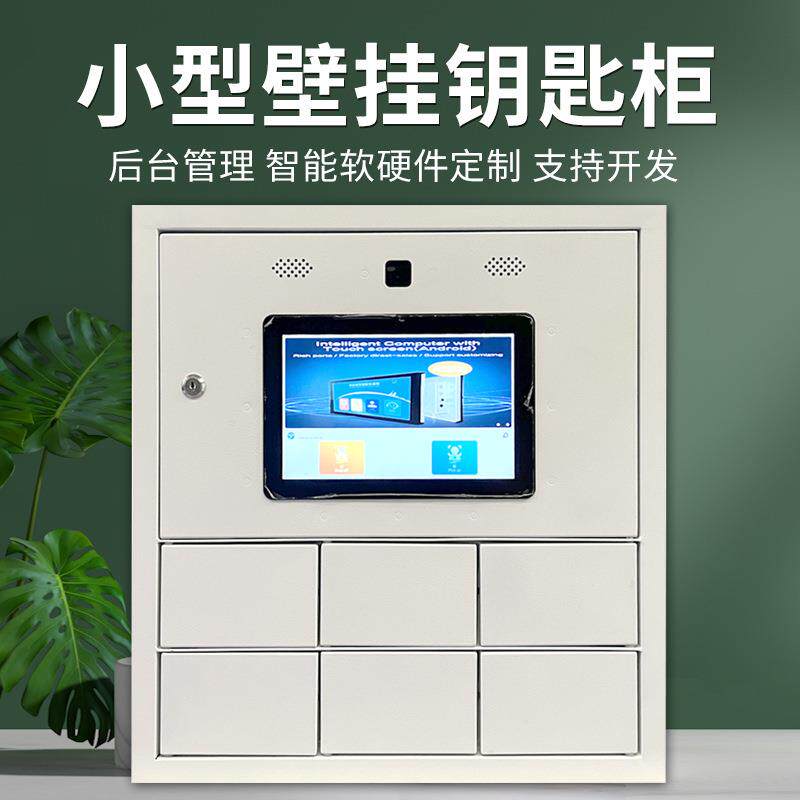 小型壁挂式智能钥匙柜指纹刷卡管理柜共享自助洗车钥匙保管柜