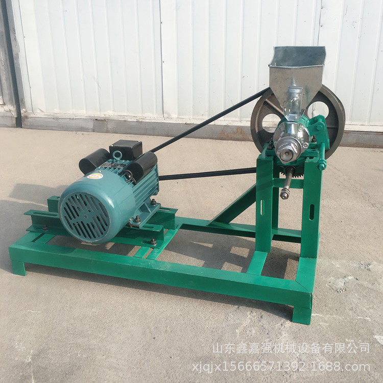 面包车载新型五谷杂粮膨化机自动切断弯管机创业摆摊杂粮焦米棍机