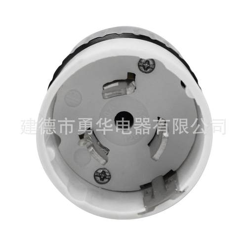 50pAm锁紧插头发电机线公头68525/50V1A2C