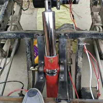 改装摩托电动三轮车液压翻斗自卸燃油垃圾环卫车全套配件12V60V