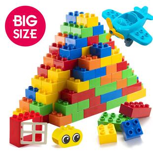 Big Size Bricks Toys For Baby Creative DIY Building Blocks E