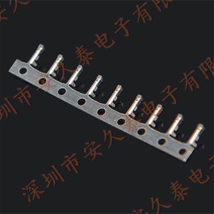 SH1.0簧片端子 1.0-T端子搭配1.0mm胶壳使用 一盘16000个连带端子