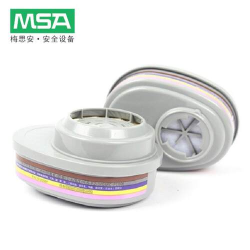 梅思安 10120750 GMC-P100滤片 防有机气体及蒸气酸性气体过滤盒